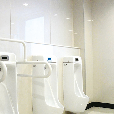 店舗・施設トイレの使用例