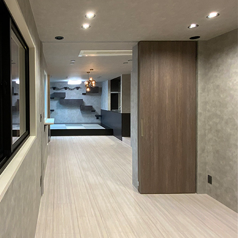 大手住宅メーカー　戸建住宅　リビングルーム