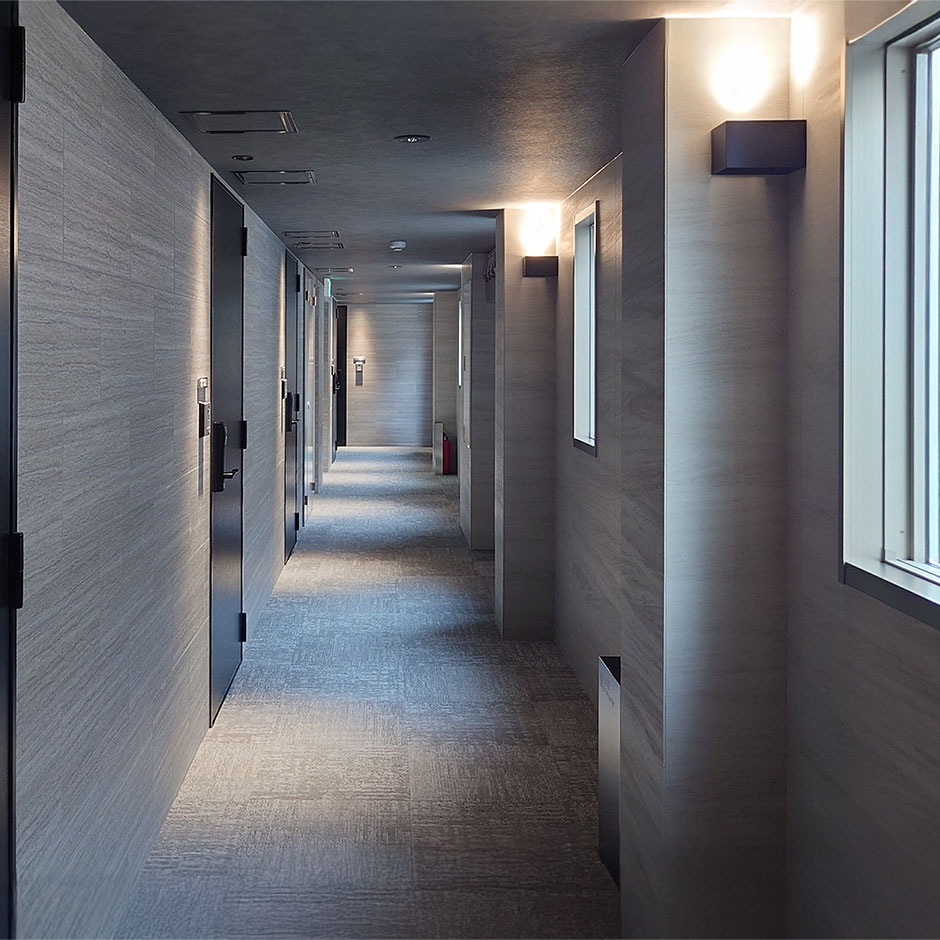 集合住宅、共用廊下