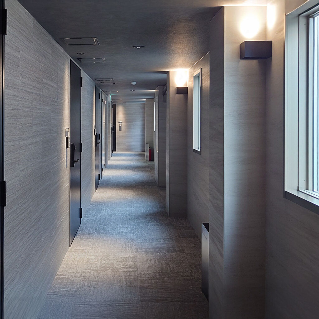 集合住宅、共用廊下